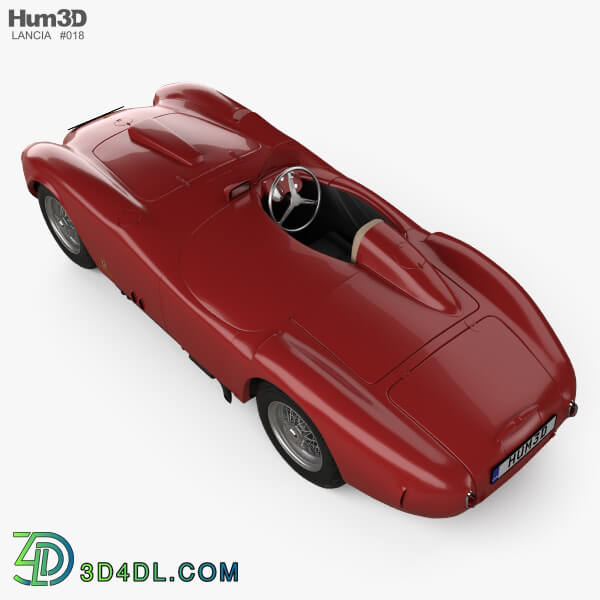 Hum3D Lancia D24 Pininfarina Spider Sport 1953