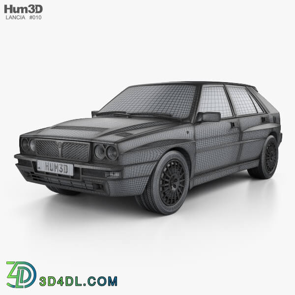 Hum3D Lancia Delta Integrale 1992