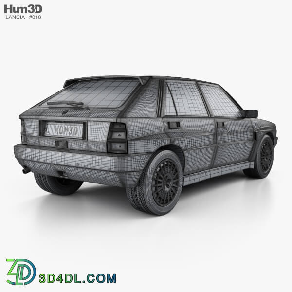 Hum3D Lancia Delta Integrale 1992