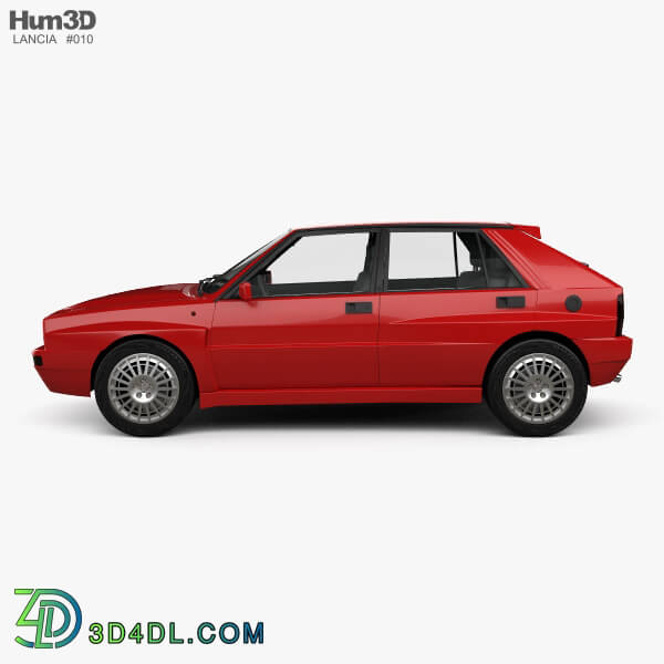 Hum3D Lancia Delta Integrale 1992