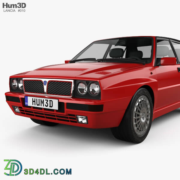 Hum3D Lancia Delta Integrale 1992