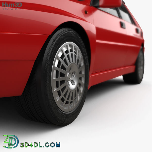 Hum3D Lancia Delta Integrale 1992