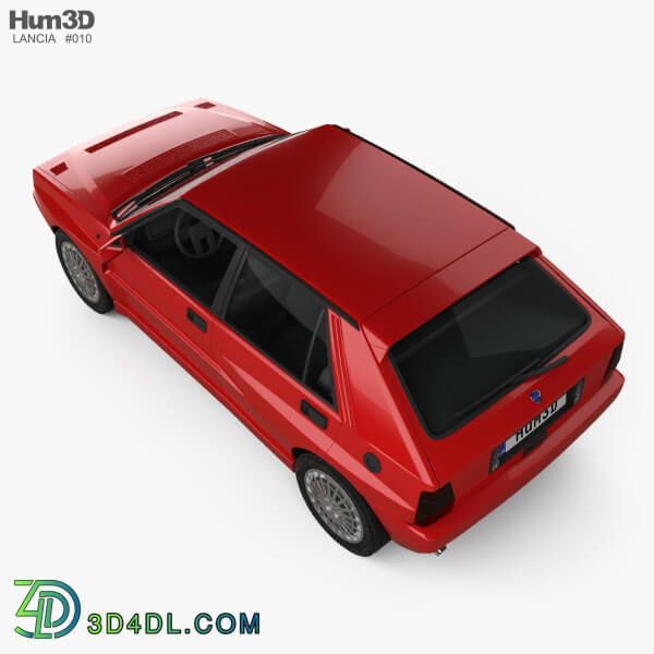 Hum3D Lancia Delta Integrale 1992