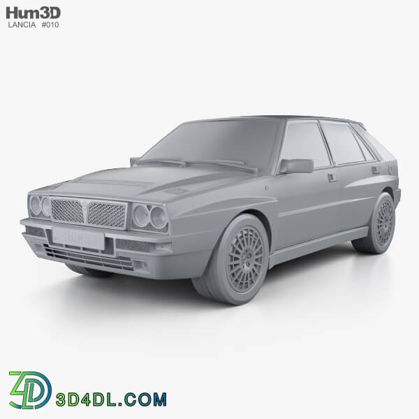 Hum3D Lancia Delta Integrale 1992