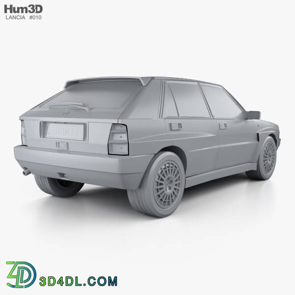 Hum3D Lancia Delta Integrale 1992