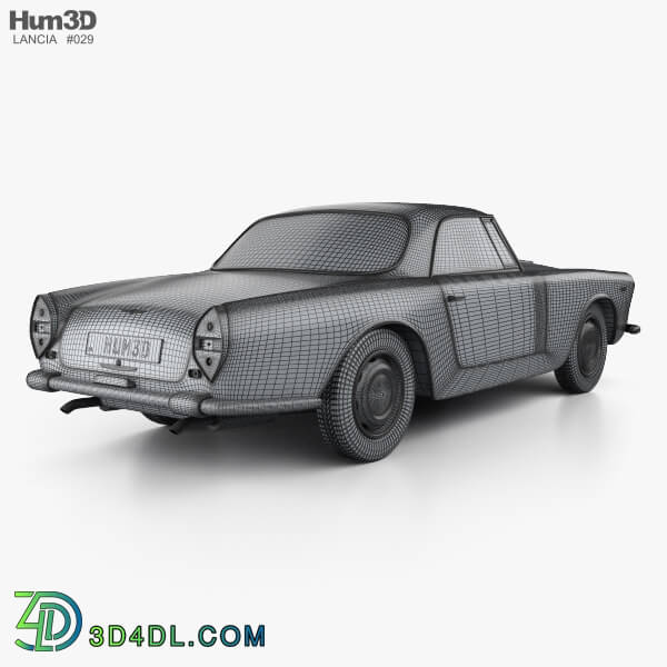Hum3D Lancia Flaminia GT 3C 1963