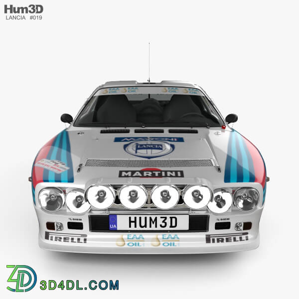 Hum3D Lancia Rally 037 WRC Group B 1983