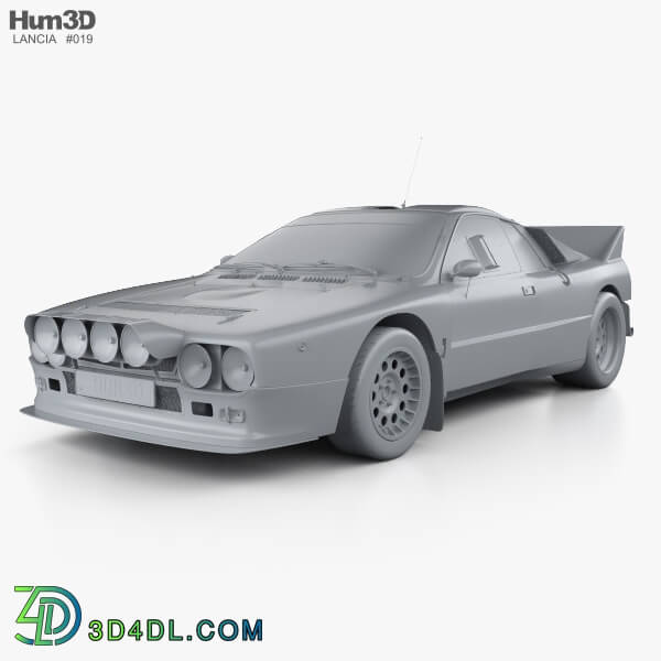 Hum3D Lancia Rally 037 WRC Group B 1983