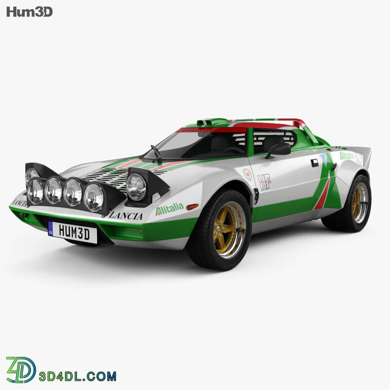 Hum3D Lancia Stratos Rally 1972