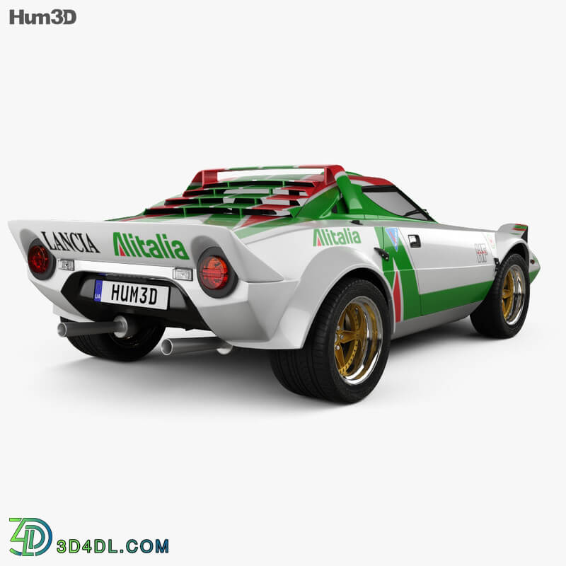 Hum3D Lancia Stratos Rally 1972