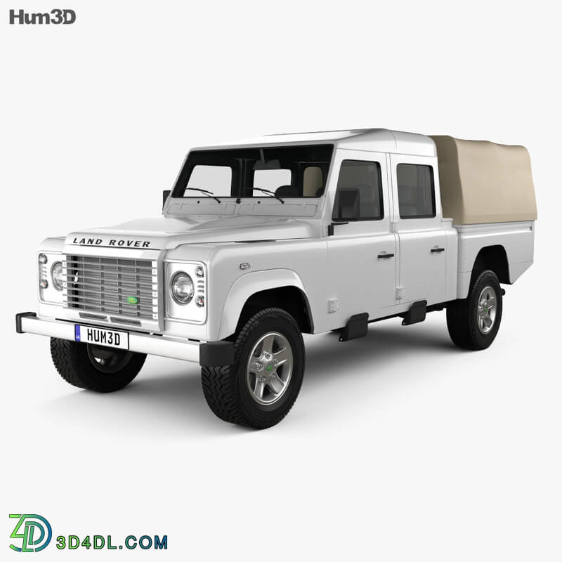 Hum3D Land Rover Defender 130 High Capacity Double Cab PickUp 2011