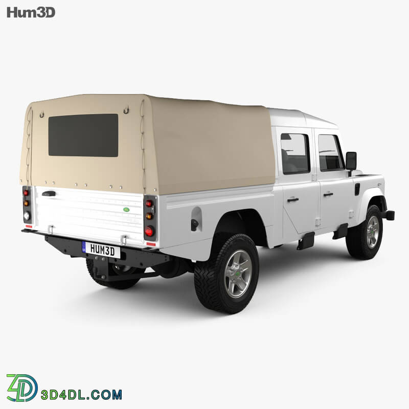 Hum3D Land Rover Defender 130 High Capacity Double Cab PickUp 2011