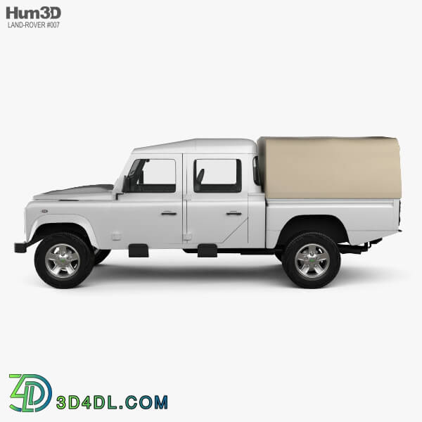 Hum3D Land Rover Defender 130 High Capacity Double Cab PickUp 2011