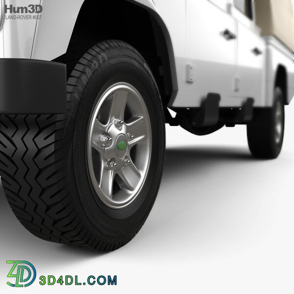 Hum3D Land Rover Defender 130 High Capacity Double Cab PickUp 2011