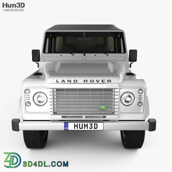 Hum3D Land Rover Defender 130 High Capacity Double Cab PickUp 2011