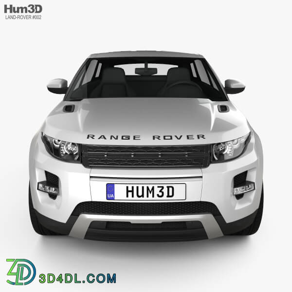 Hum3D Land Rover Range Rover Evoque 2012