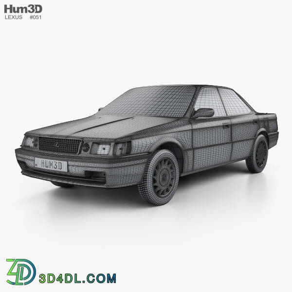 Hum3D Lexus ES 1989