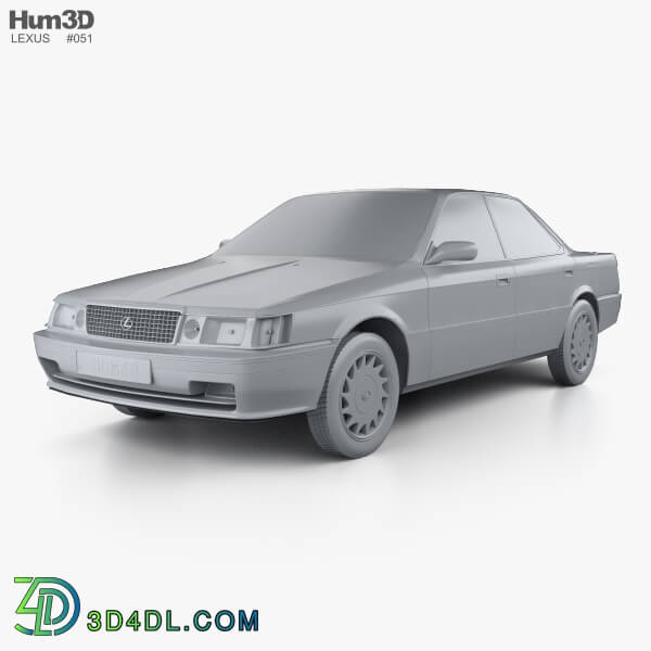 Hum3D Lexus ES 1989