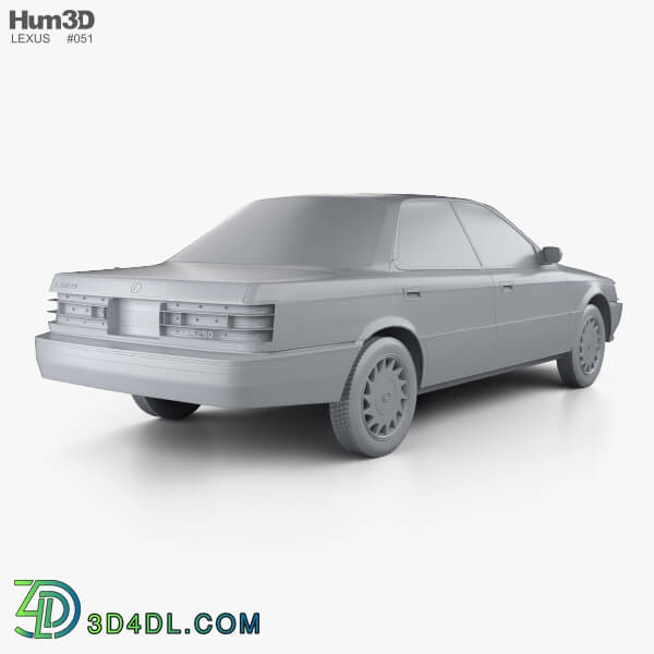 Hum3D Lexus ES 1989