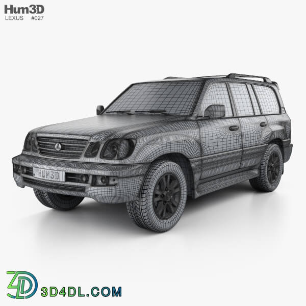 Hum3D Lexus LX 2003