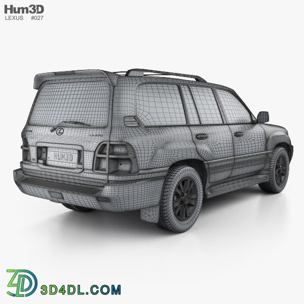 Hum3D Lexus LX 2003