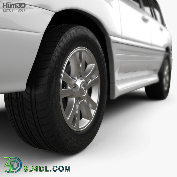 Hum3D Lexus LX 2003