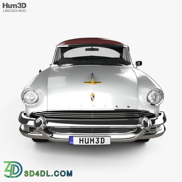 Hum3D Lincoln Capri Hardtop Coupe 1955