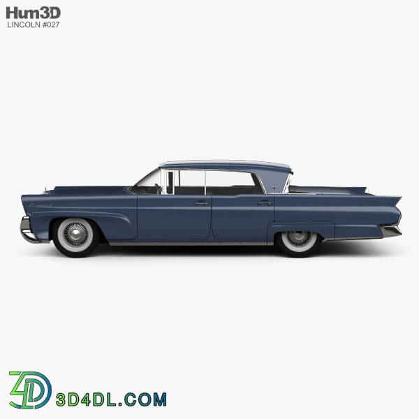 Hum3D Lincoln Continental Mark III Landau 1958