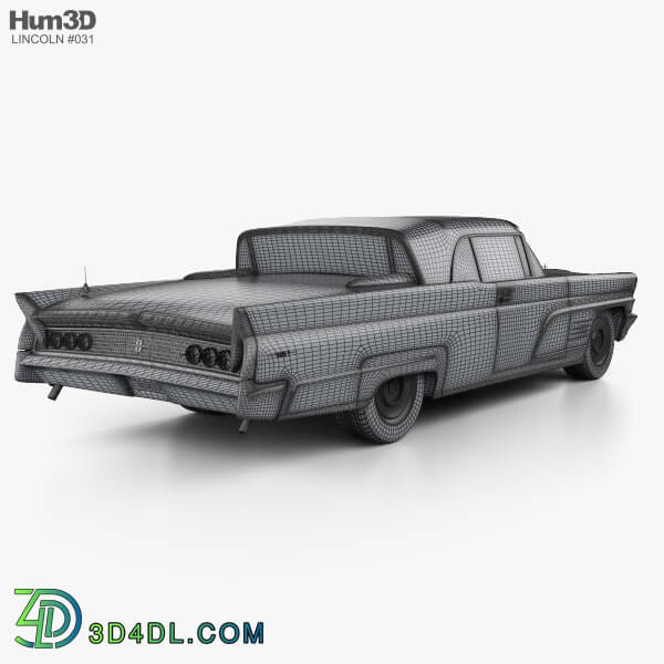 Hum3D Lincoln Continental Mark V 1960