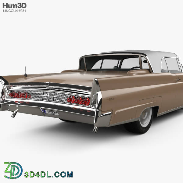 Hum3D Lincoln Continental Mark V 1960