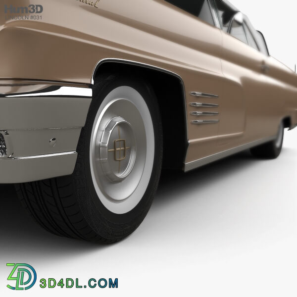 Hum3D Lincoln Continental Mark V 1960