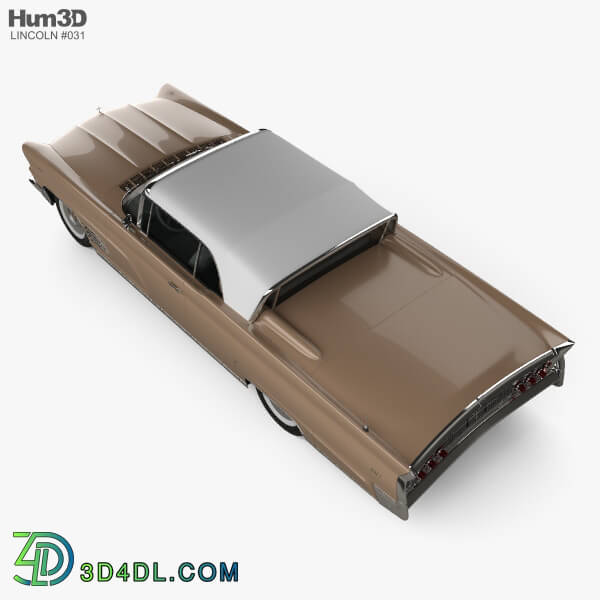 Hum3D Lincoln Continental Mark V 1960