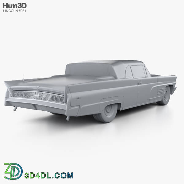 Hum3D Lincoln Continental Mark V 1960