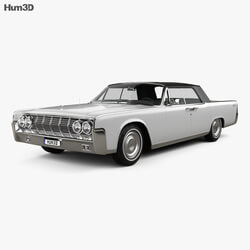 Hum3D Lincoln Continental convertible 1964 