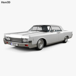 Hum3D Lincoln Continental convertible 1968 