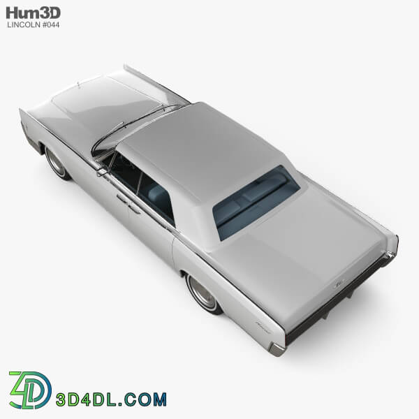 Hum3D Lincoln Continental convertible 1968