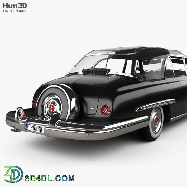 Hum3D Lincoln Cosmopolitan Presidential Limousine 1950