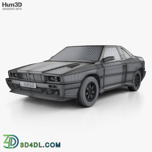 Hum3D Maserati Shamal 1990