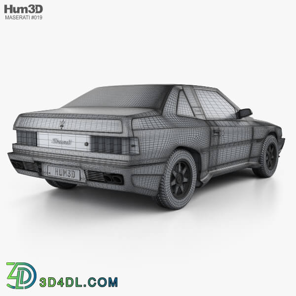 Hum3D Maserati Shamal 1990