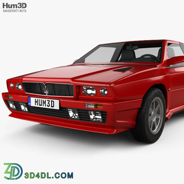 Hum3D Maserati Shamal 1990