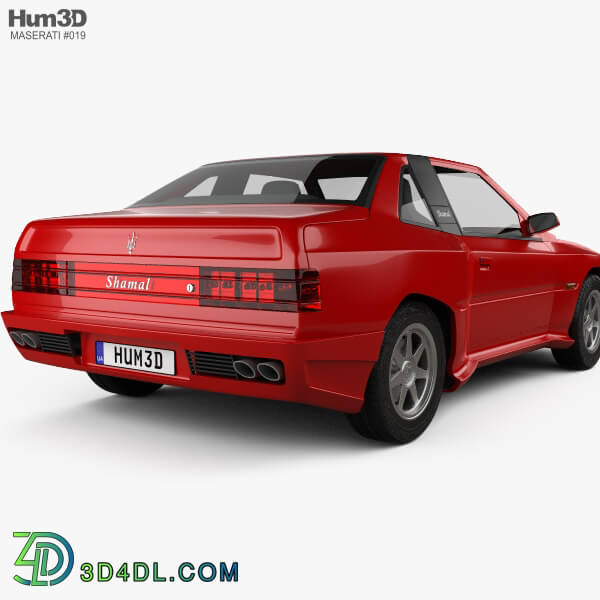 Hum3D Maserati Shamal 1990