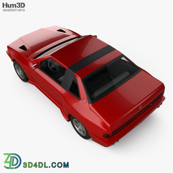 Hum3D Maserati Shamal 1990