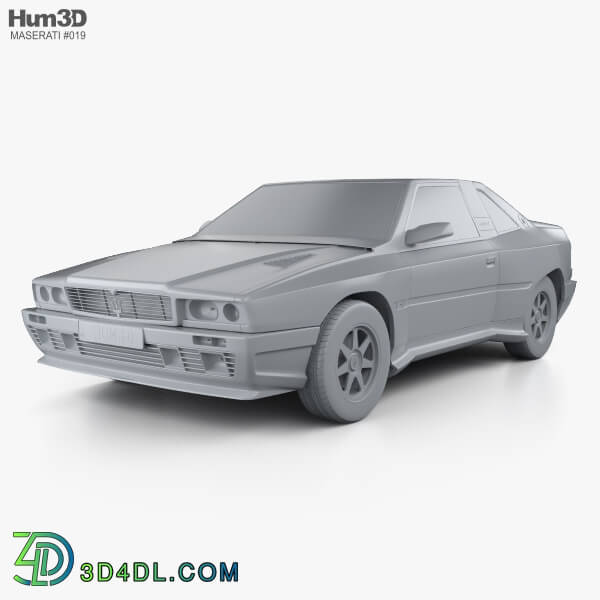 Hum3D Maserati Shamal 1990