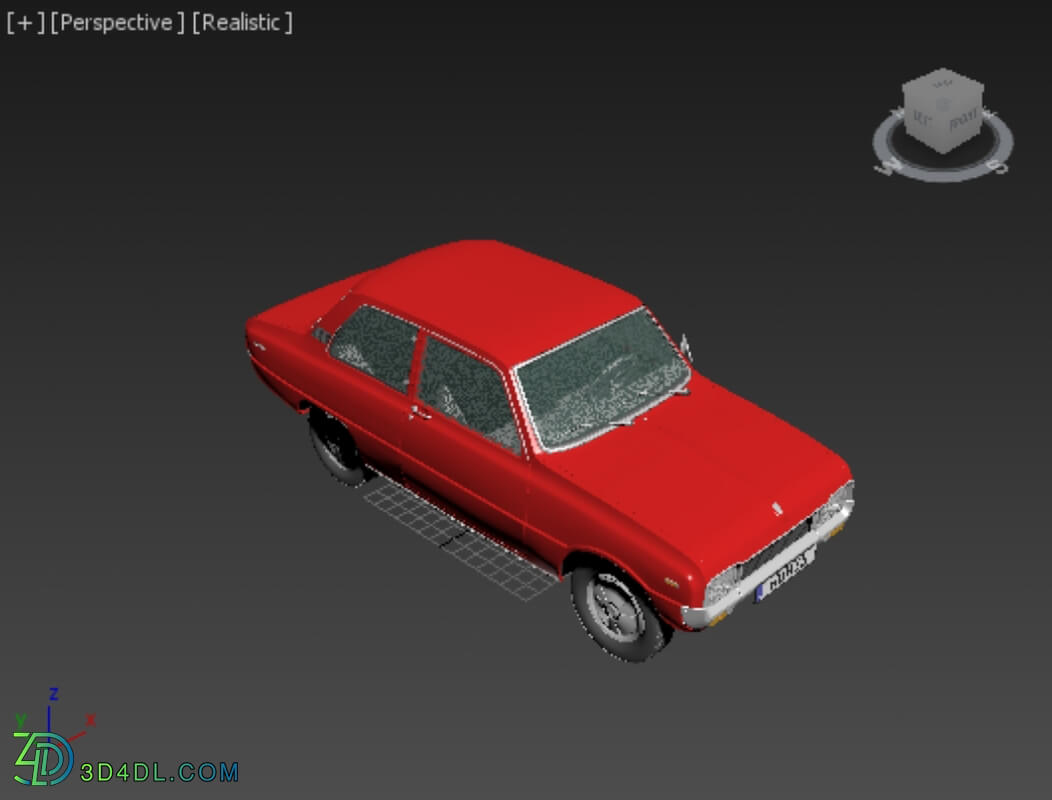 Hum3D Mazda 1000 1973