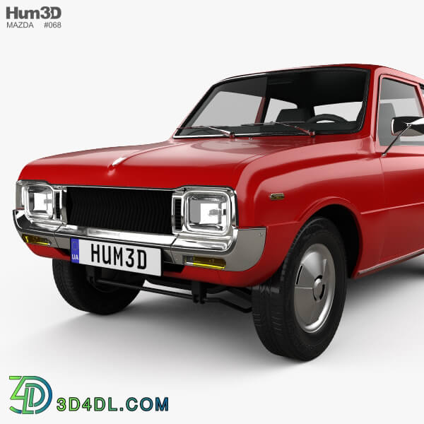 Hum3D Mazda 1000 1973