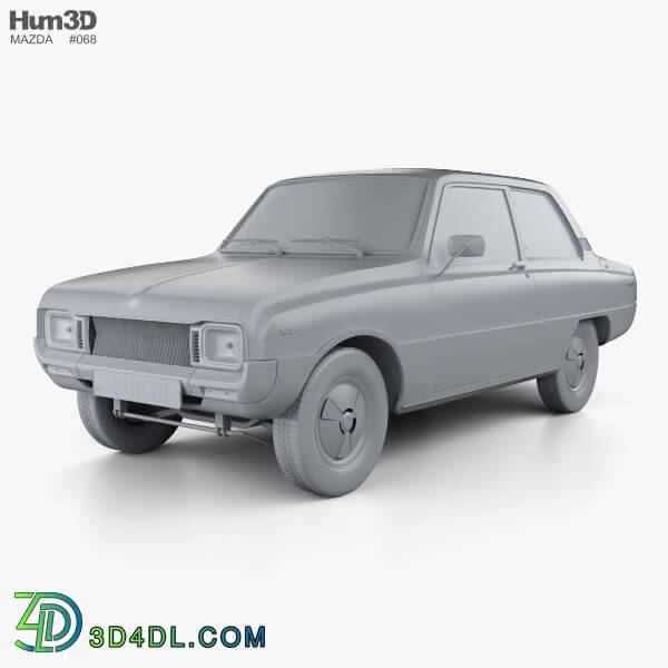 Hum3D Mazda 1000 1973