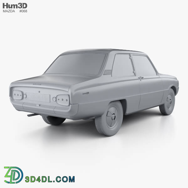 Hum3D Mazda 1000 1973