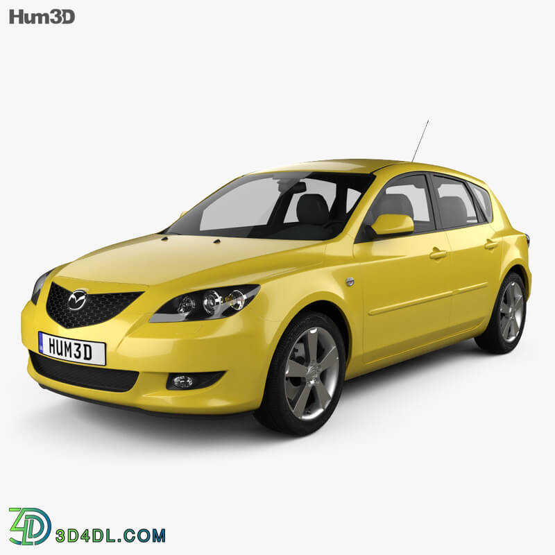 Hum3D Mazda 3 hatchback 2003