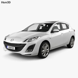 Hum3D Mazda 3 hatchback 2011 