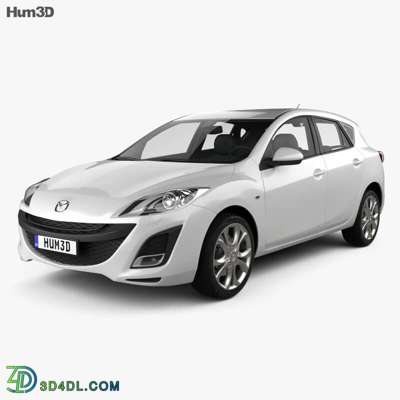 Hum3D Mazda 3 hatchback 2011